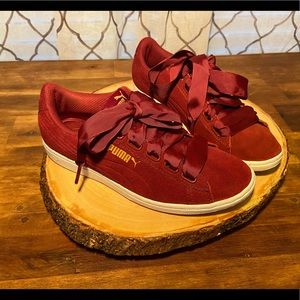 NEW PUMAS ft. Silk ribbon laces